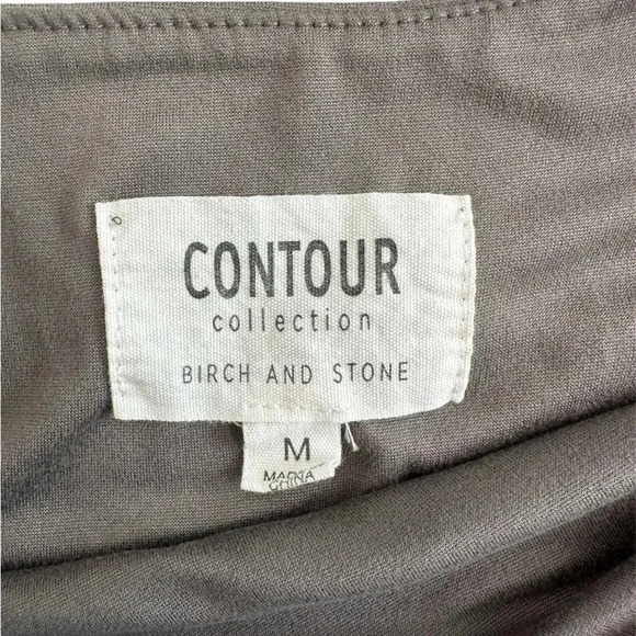 BIRCH AND STONE women's grey size Medium contour collection sleeveless above Kne - Picture 4 of 7